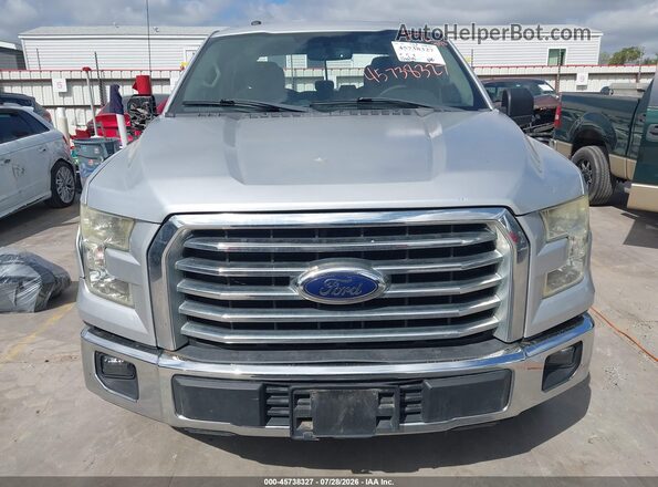 1FTEW1CF3GKD93808 2016 FORD F150 Silver Rear interior view