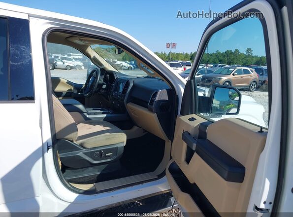 1FTEW1CF4HFB62068 2017 FORD F150 White Вид салону спереду