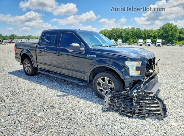 1FTEW1CF5GKD99822 2016 FORD F150 Black Front right