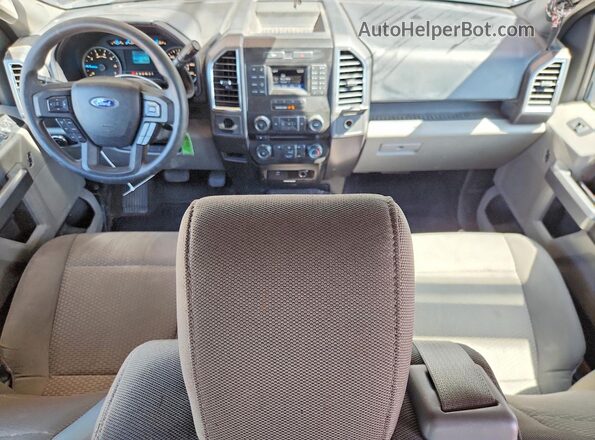 1FTEW1CF5GKE05182 2016 FORD F150 Black Widok deski rozdzielczej