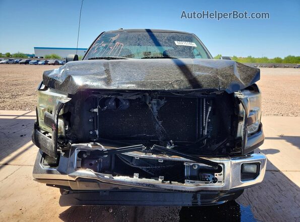 1FTEW1CF5GKE05182 2016 FORD F150 Black Widok z przodu