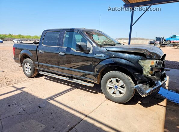 1FTEW1CF5GKE05182 2016 FORD F150 Black Przód prawy