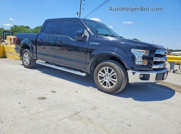 1FTEW1CF5GKF17349 2016 FORD F150 Black Առջևի աջ
