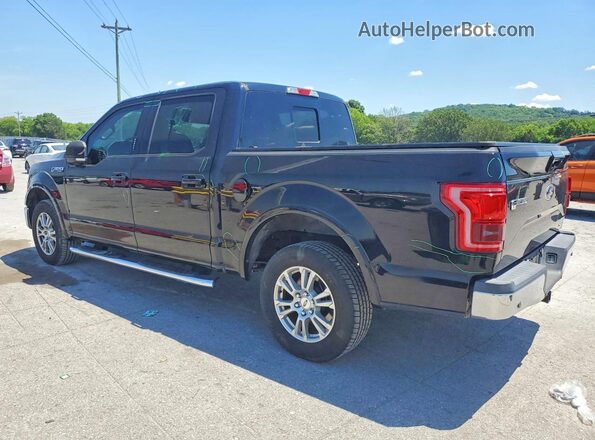 1FTEW1CF5GKF17349 2016 FORD F150 Black Հետևի ձախ