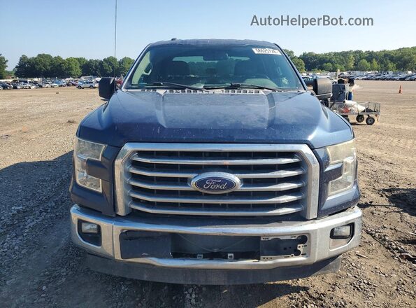 1FTEW1CF5HFB17950 2017 FORD F150 Blue Вид спереду