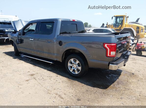 1FTEW1CF6HFA31188 2017 FORD F150 Gray Задня ліва чверть