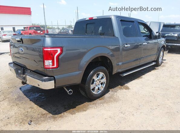 1FTEW1CF6HFA31188 2017 FORD F150 Gray Задня права чверть