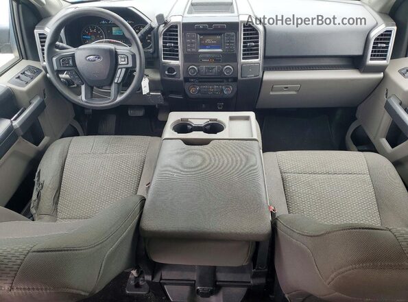 1FTEW1CF7GFA15922 2016 FORD F150 White Առջևի վահանակի տեսք
