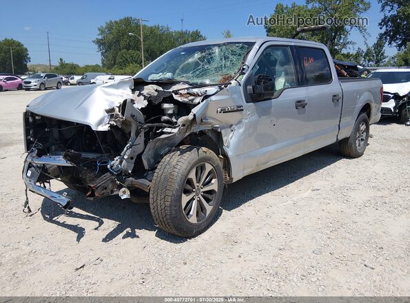 1FTEW1CF7GFA78535 2016 FORD F150 Silver Vista tres cuartos delantera izquierda