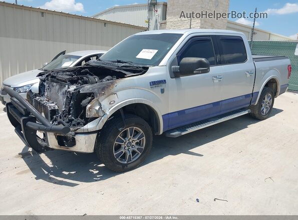 1FTEW1CF7GKD26547 2016 FORD F150 Silver Vista tres cuartos delantera izquierda