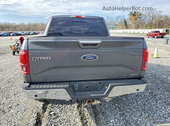1FTEW1CF8GFA75675 2016 FORD F150 Серый Вид сзади