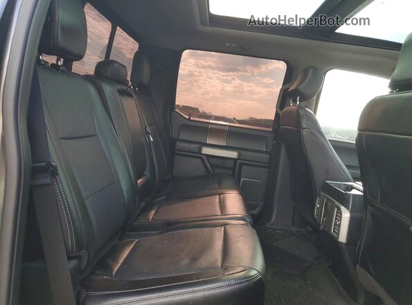 1FTEW1CF8GFA75675 2016 FORD F150 Серый Вид задних сидений