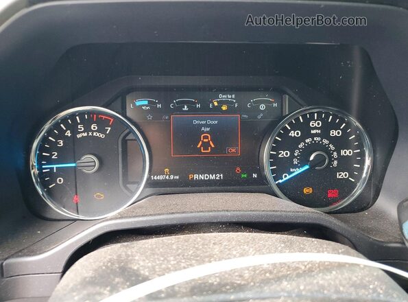 1FTEW1CF8GFA75675 2016 FORD F150 Серый Вид щитка приборов