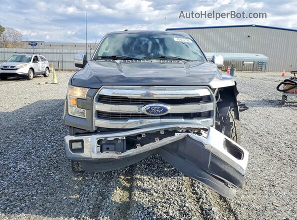 1FTEW1CF8GFA75675 2016 FORD F150 Серый Вид спереди