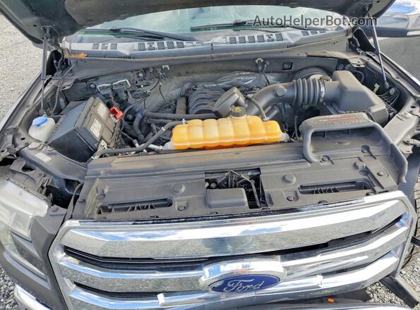 1FTEW1CF8GFA75675 2016 FORD F150 Серый Вид задней части салона