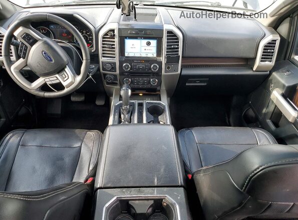 1FTEW1CF8GFA75675 2016 FORD F150 Серый Вид панели приборов