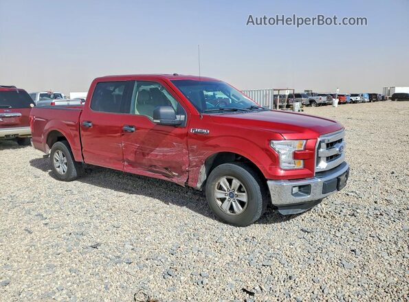1FTEW1CF8GKE72259 2016 FORD F150 Red Front right