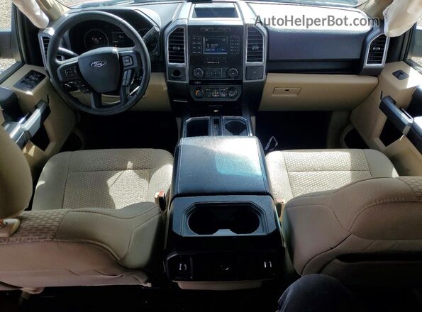 1FTEW1CF8GKE72259 2016 FORD F150 Red Dashboard view