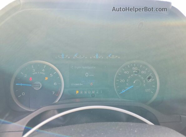 1FTEW1CF8GKE72259 2016 FORD F150 Red Instrument cluster view