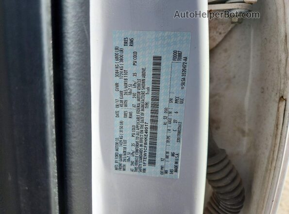 1FTEW1CF8HKE49517 2017 FORD F150 White Engine compartment view