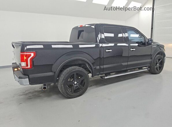 1FTEW1CF9GFC26491 2016 FORD F150 Black Rear right