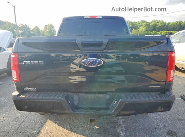 1FTEW1CFXGKD13386 2016 FORD F150 Black Vista trasera