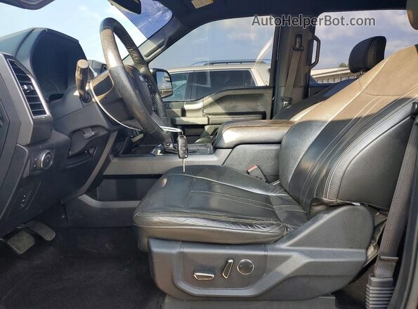 1FTEW1CFXGKD13386 2016 FORD F150 Black Vista interior delantera