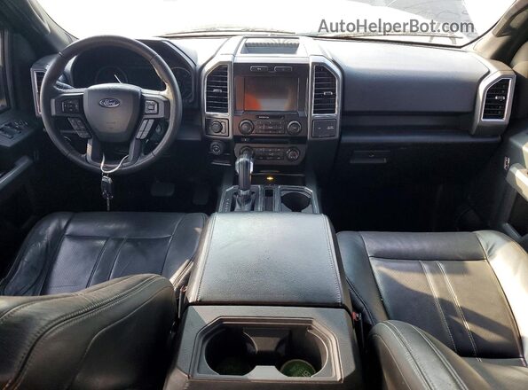 1FTEW1CFXGKD13386 2016 FORD F150 Black Vista del salpicadero
