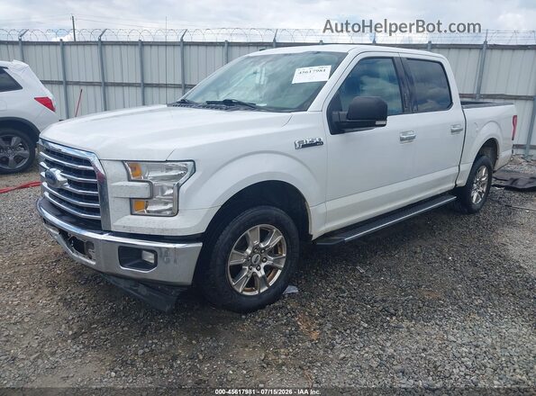 1FTEW1CFXHFC17350 2017 FORD F150 White Vista tres cuartos delantera izquierda