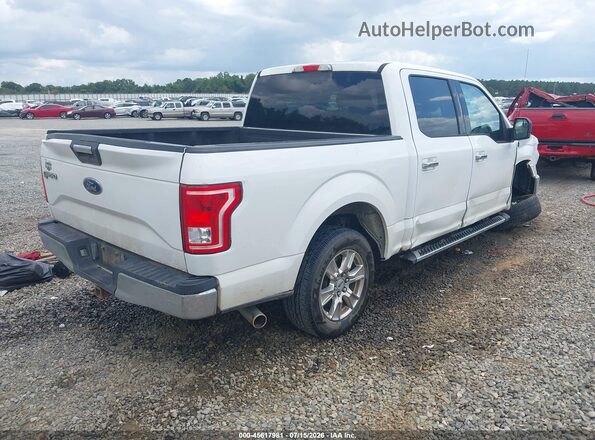 1FTEW1CFXHFC17350 2017 FORD F150 White Trasero derecho