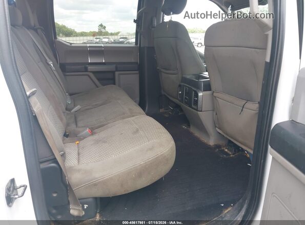 1FTEW1CFXHFC17350 2017 FORD F150 White Vista de la etiqueta del VIN
