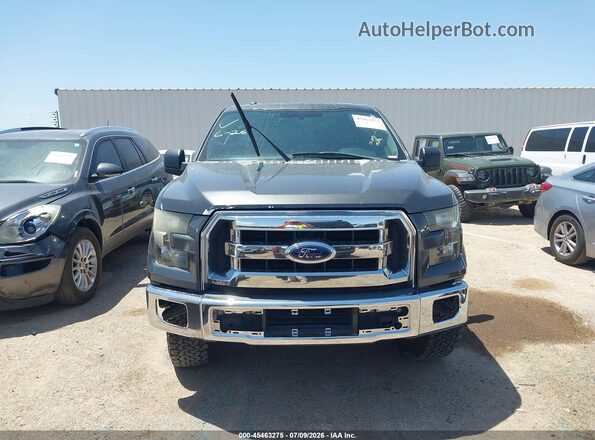 1FTEW1CG0GFA17889 2016 FORD F150 Gray Vista del cuadro de instrumentos