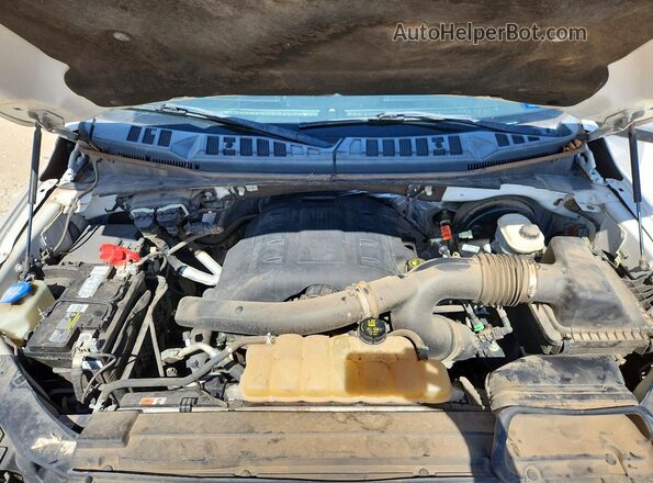 1FTEW1CG0GKF08292 2016 FORD F150 Белый Вид задней части салона