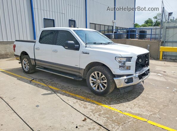 1FTEW1CG0HFC18001 2017 FORD F150 Белый Передняя правая четверть