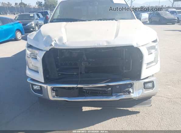 1FTEW1CG0HKC13064 2017 FORD F150 White წინა ხედი