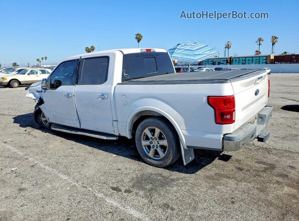 1FTEW1CG0JKC09912 2018 FORD F150 White Rear left