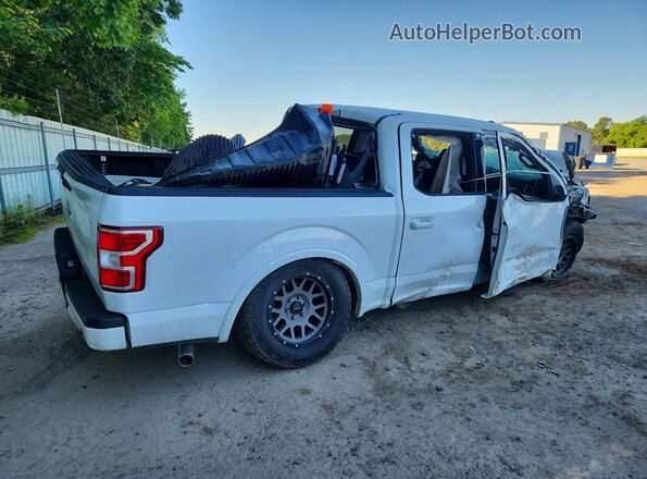 1FTEW1CG0JKD08228 2018 FORD F150 Белый Задняя правая четверть
