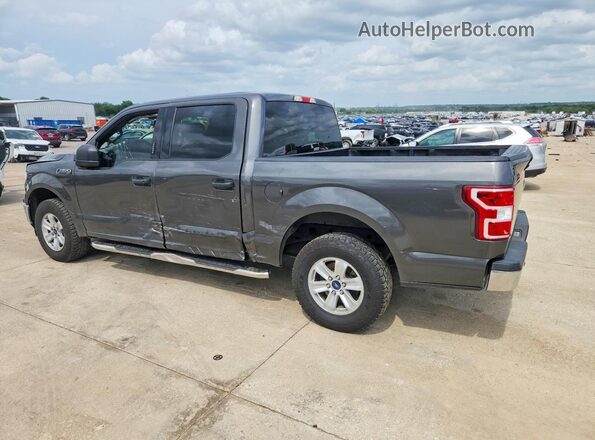 1FTEW1CG1JKD72746 2018 FORD F150 Gray Задня ліва чверть