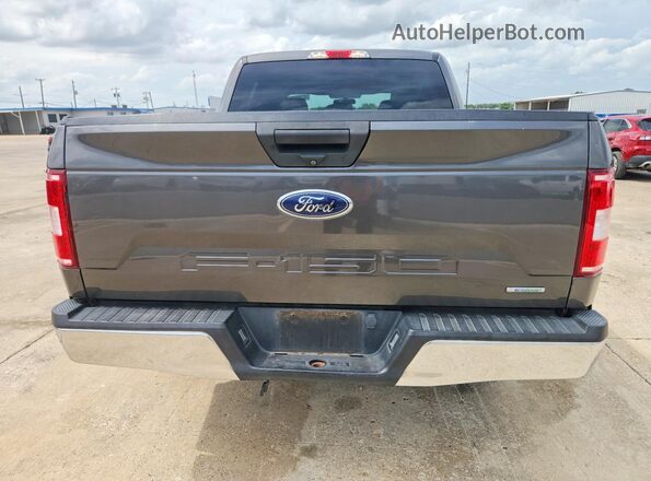 1FTEW1CG1JKD72746 2018 FORD F150 Gray Вид ззаду