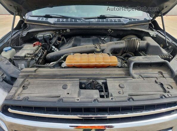1FTEW1CG1JKD72746 2018 FORD F150 Gray Вид задньої частини салону