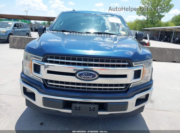 1FTEW1CG2JKC61509 2018 FORD F150 Blue Vista frontal