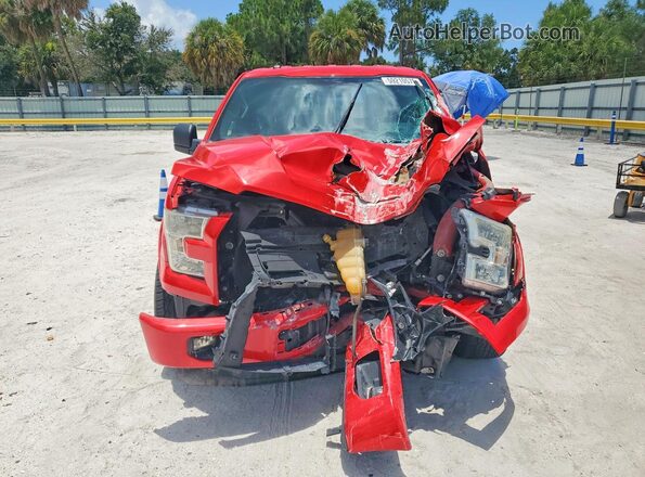 1FTEW1CG3GFC55994 2016 FORD F150 Red Front view