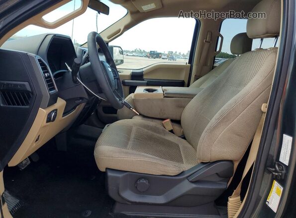 1FTEW1CG3JKE45986 2018 FORD F150 Black Vista interior delantera