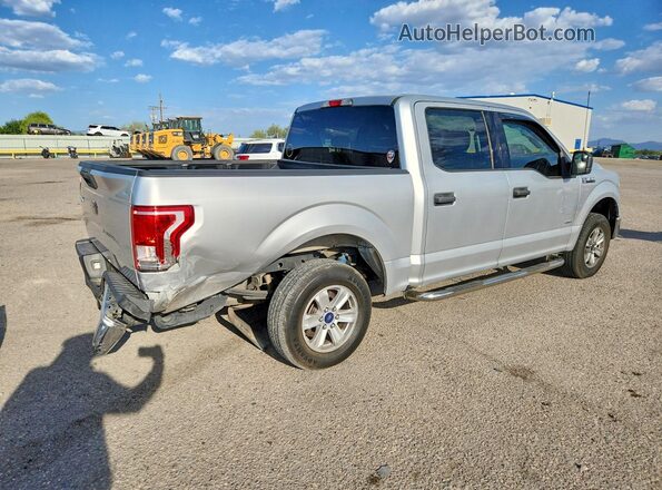1FTEW1CG4GFA16356 2016 FORD F150 Silver უკანა მარჯვენა