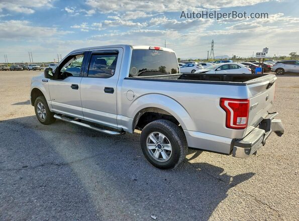 1FTEW1CG4GFA16356 2016 FORD F150 Silver უკანა მარცხენა