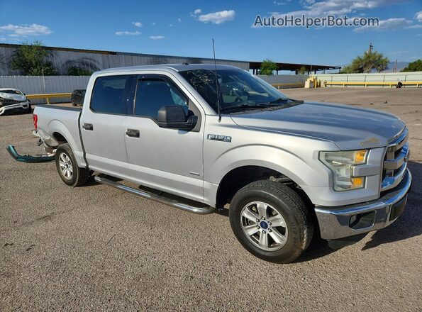 1FTEW1CG4GFA16356 2016 FORD F150 Silver წინა მარჯვენა