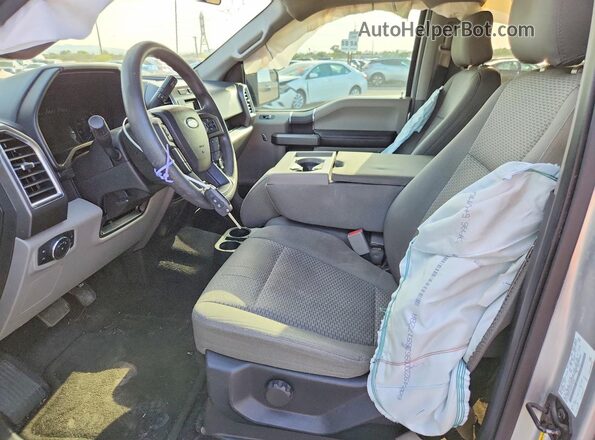 1FTEW1CG4GFA16356 2016 FORD F150 Silver წინა სალონის ხედი