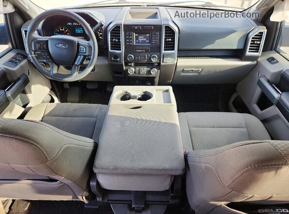 1FTEW1CG4GFA16356 2016 FORD F150 Silver წინა პანელის ხედი