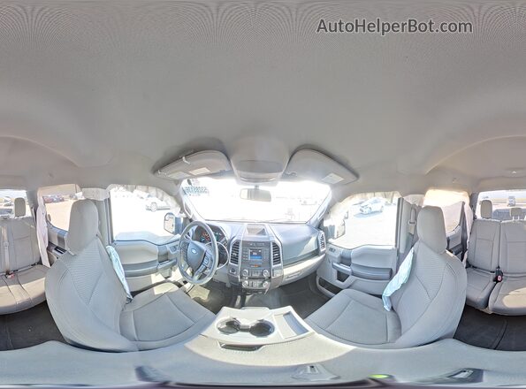 1FTEW1CG4GFA16356 2016 FORD F150 Silver VIN კოდის სტიკერის ხედი