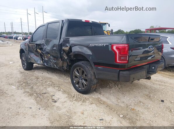 1FTEW1CG4GFC17688 2016 FORD F150 Gray უკანა მარცხენა